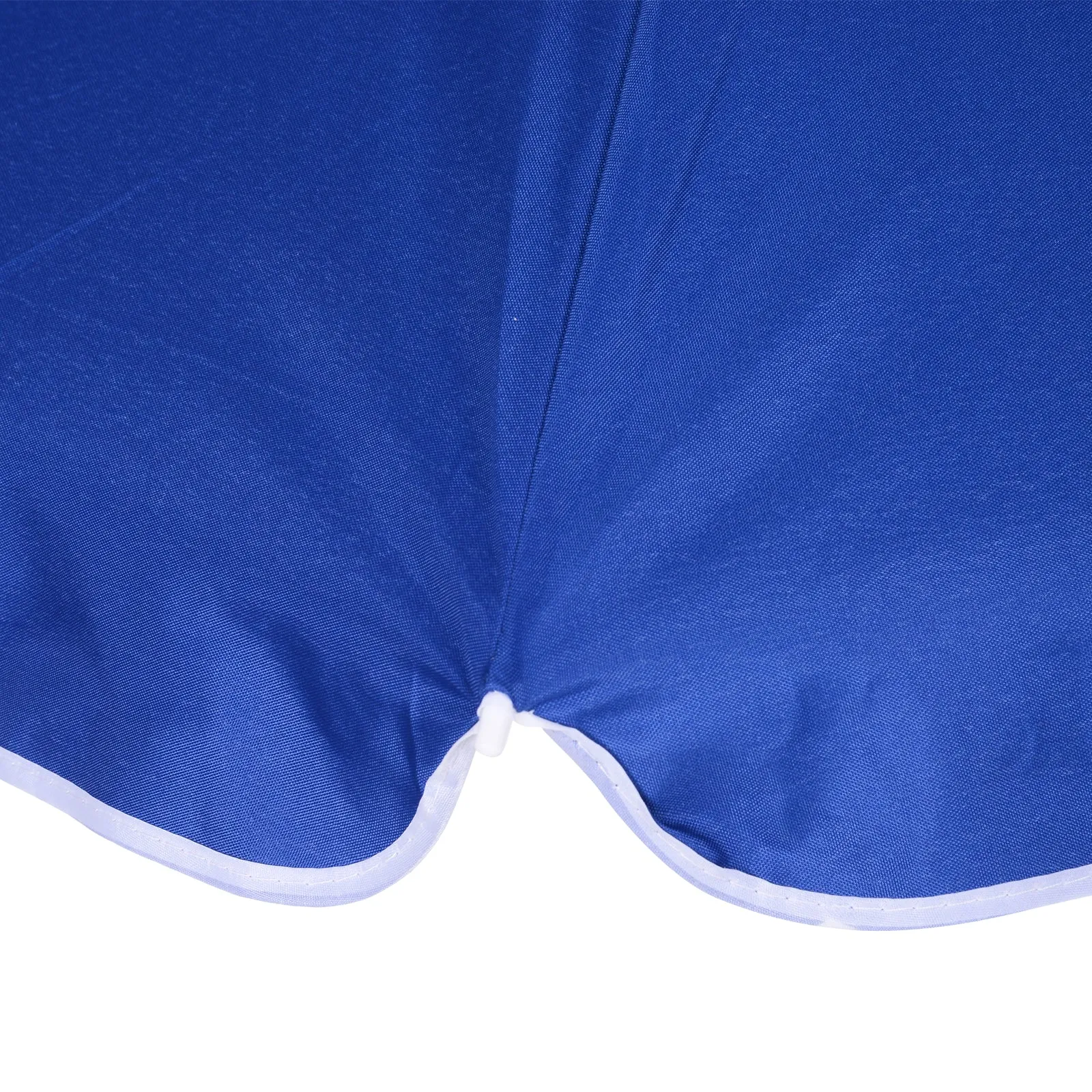 1.7m x 2m Tilted Steel Frame Beach Parasol Blue