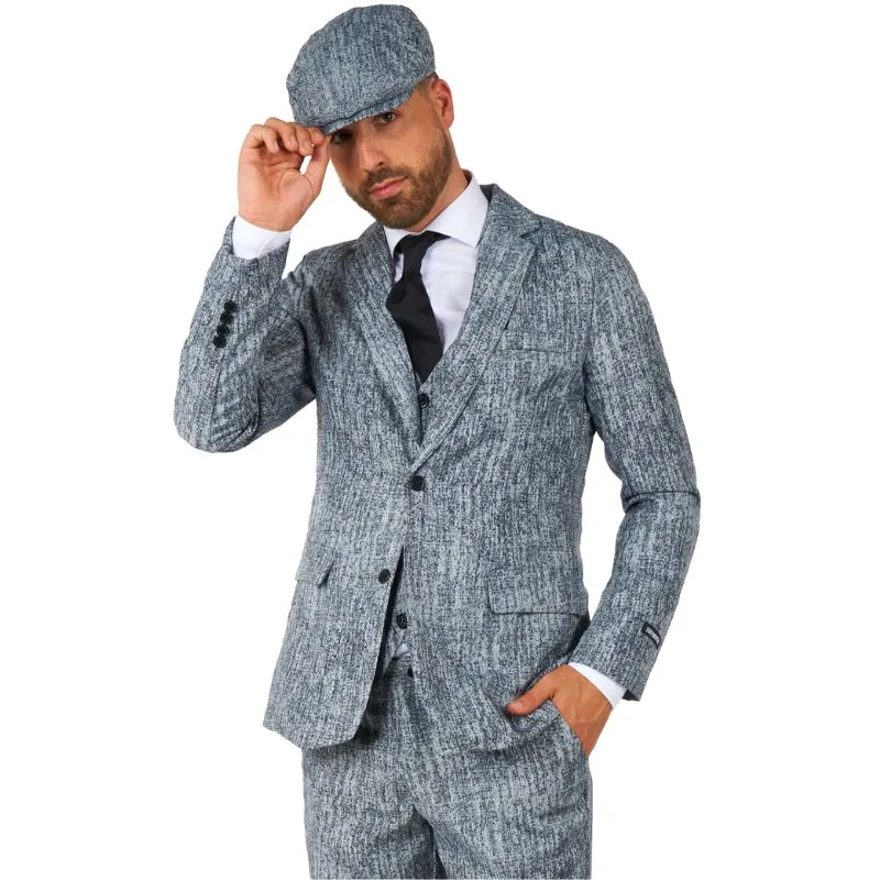 20's Gangster Grey Suit