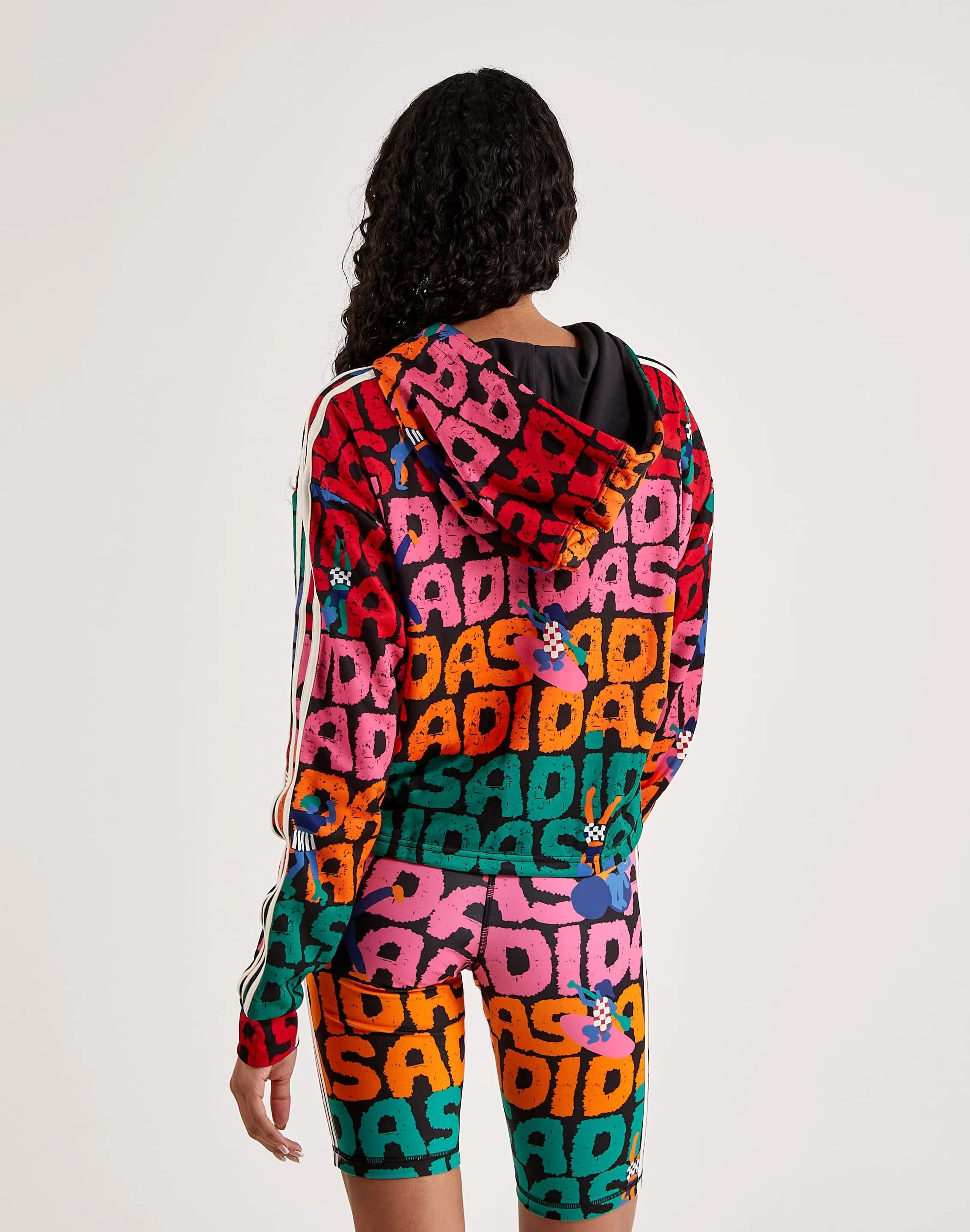 Adidas Farm Rio 3-Stripes Hoodie