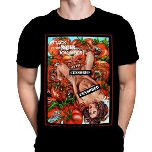Attack of the Killer Tomatoes - Suzi Shaw T-Shirt by Rick Melton
