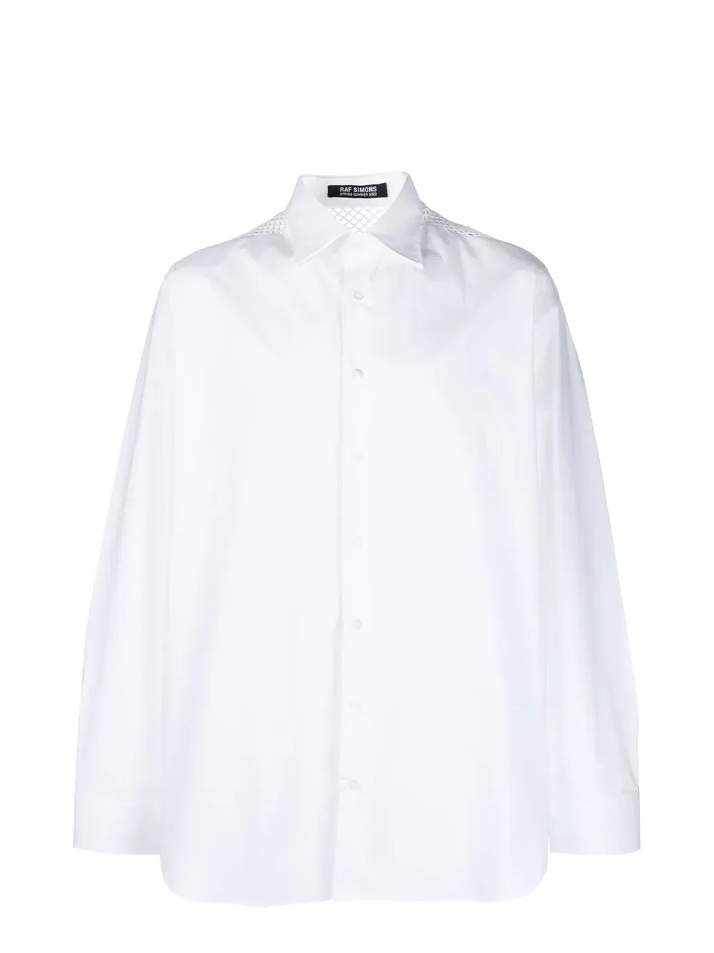 Classic Shirt With Net Insert