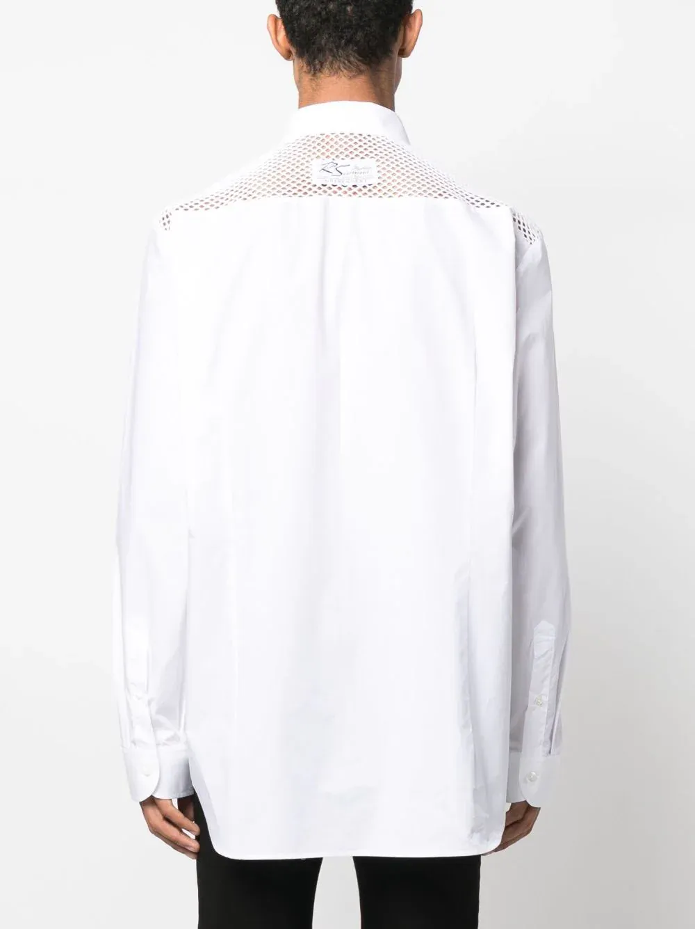 Classic Shirt With Net Insert