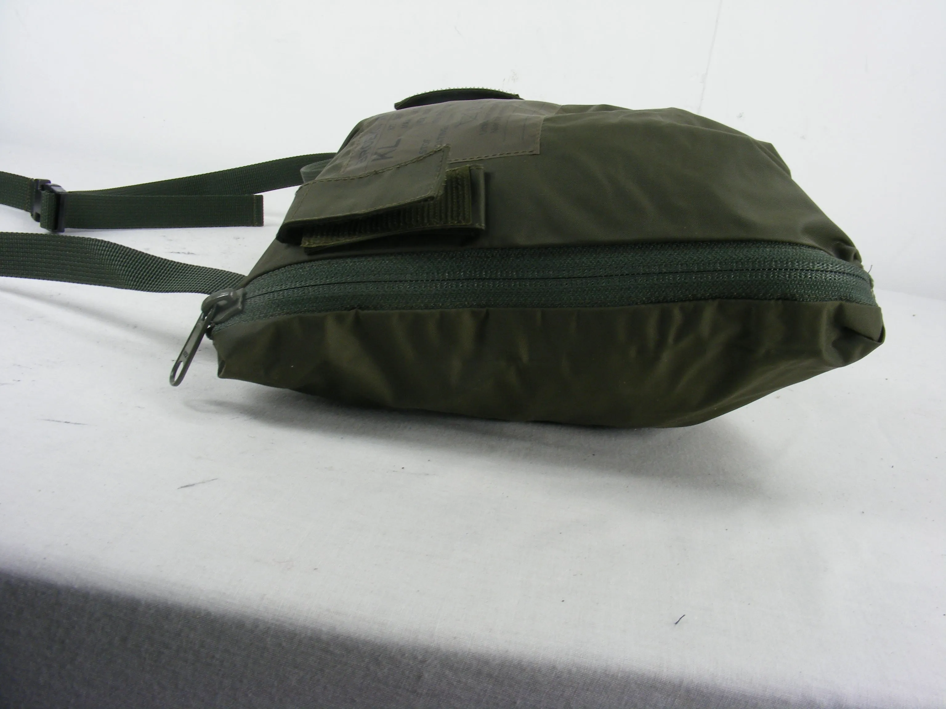 Dutch Army Waterproof Over Trousers - Olive Green - Self Packable - Unissued - Small