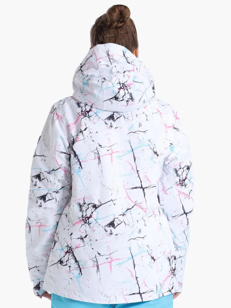 High Waterproof Colorful Metropolis Women's Ski Jacket