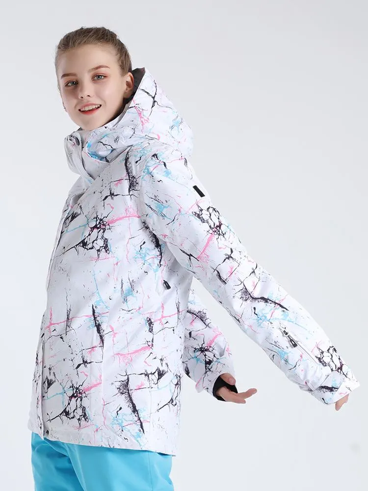 High Waterproof Colorful Metropolis Women's Ski Jacket