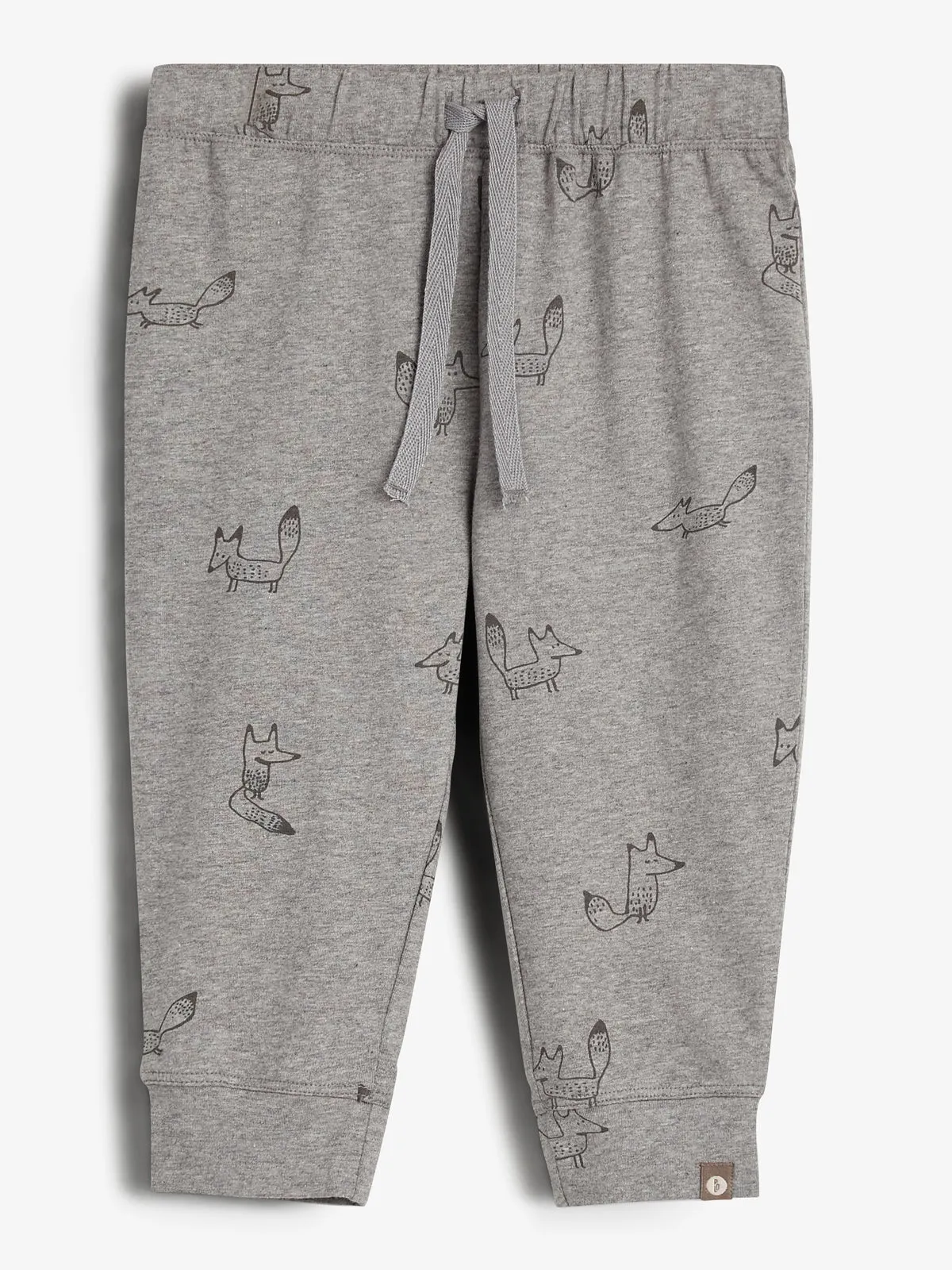 Jersey Trousers - Little - Grey Melange Fox