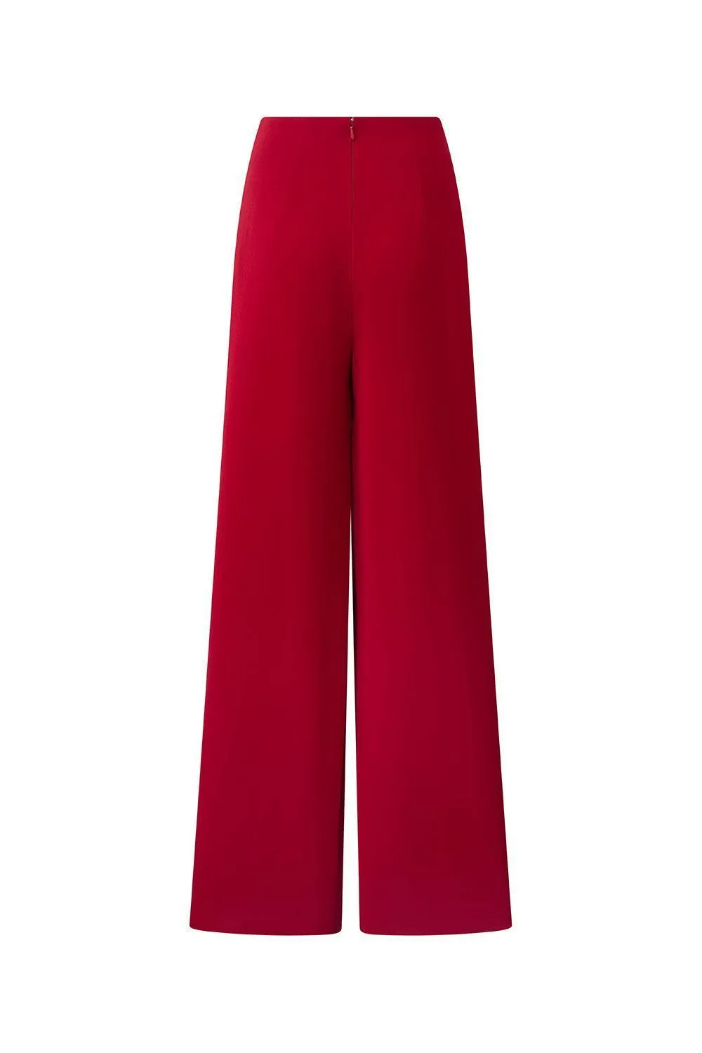 Luster A-line High Neck Velvet Satin Floor Length Ao Dai