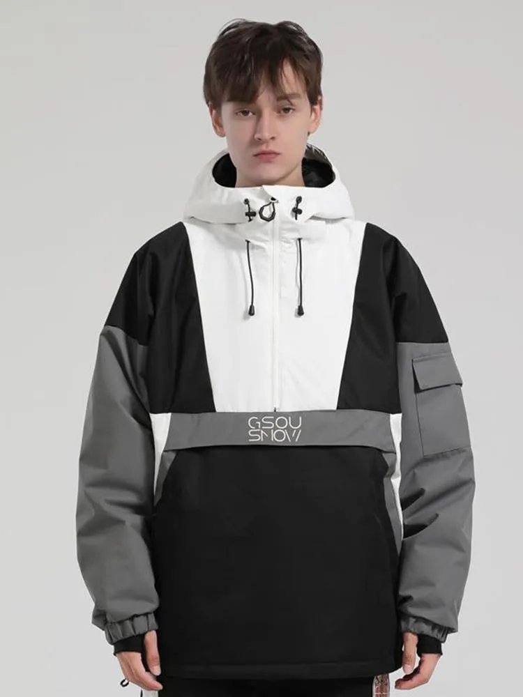 Men's Gsou Snow Unisex Reflective Freestyle Mountain Discover Snow Jacket