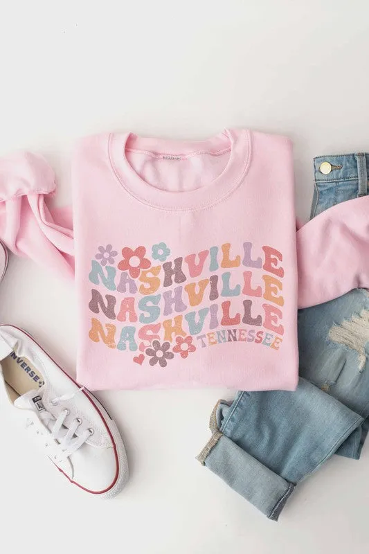 NASHVILLE TENNESSEE GRAPHIC SWEATSHIRT