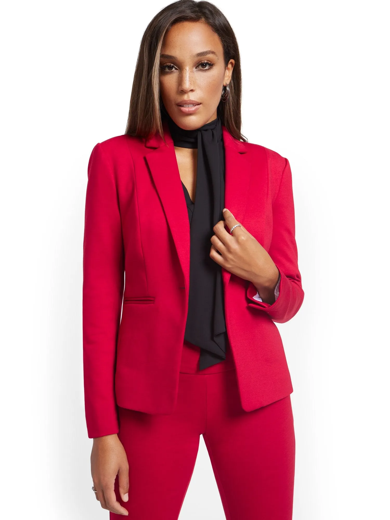 Petite One-Button Jacket - Superflex