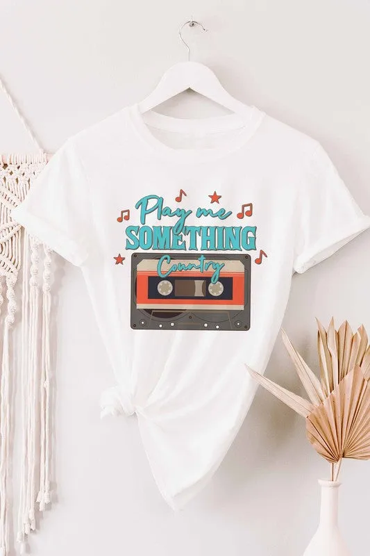 PLAY ME SOMETHING COUNTRY GRAPHIC TEE
