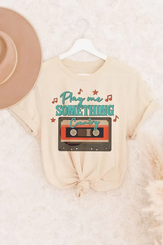 PLAY ME SOMETHING COUNTRY GRAPHIC TEE