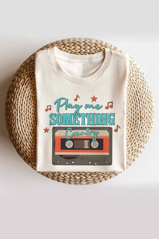 PLAY ME SOMETHING COUNTRY GRAPHIC TEE