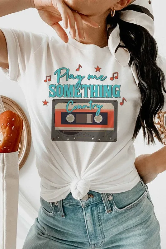 PLAY ME SOMETHING COUNTRY GRAPHIC TEE