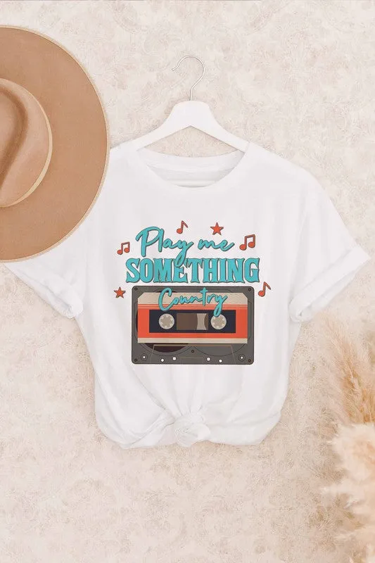 PLAY ME SOMETHING COUNTRY GRAPHIC TEE