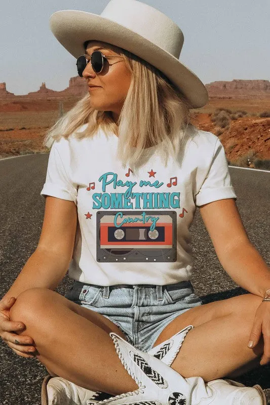 PLAY ME SOMETHING COUNTRY GRAPHIC TEE