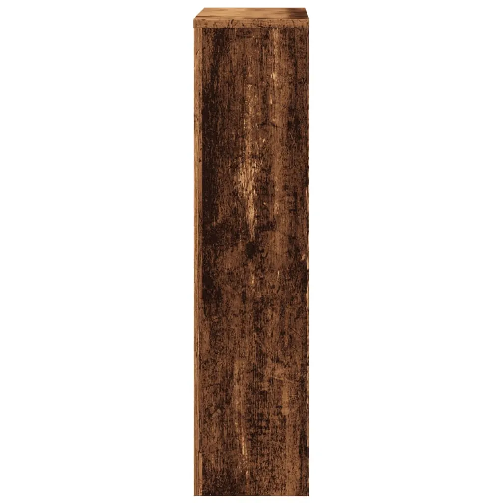 Radiator Cover Old Wood 78x20x82 cm Engineered Wood