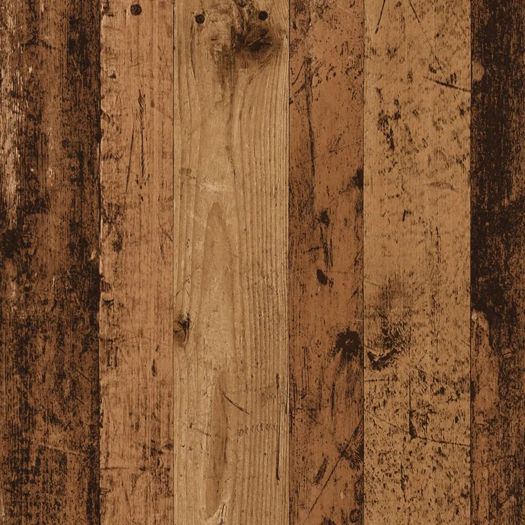 Radiator Cover Old Wood 78x20x82 cm Engineered Wood