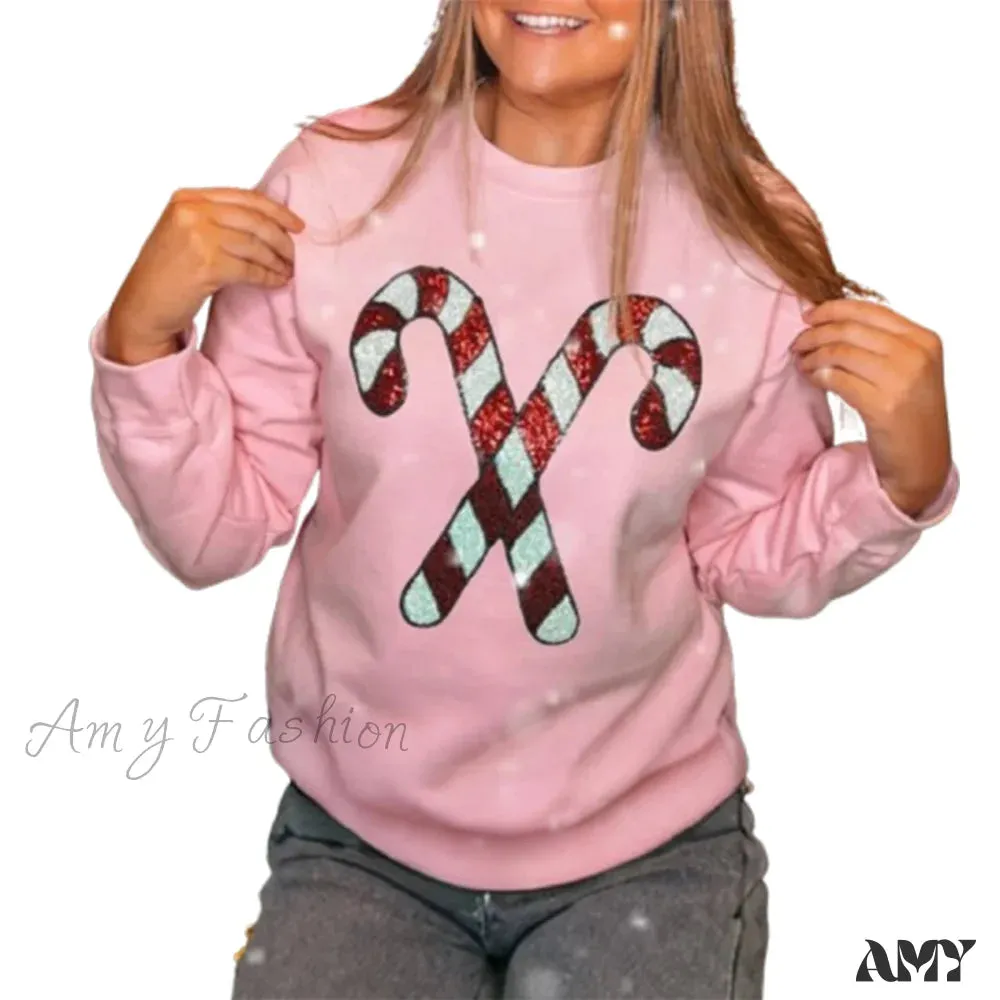 Snowflake Embroidered Christmas Hoodie