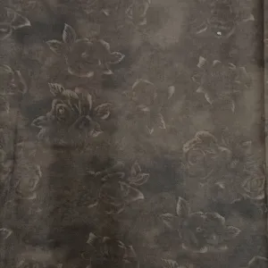 Stof Fabrics Quilters Roses Brown Cotton Prints