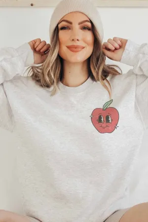 TEACHING   BE KIND GRAPHIC SWEATSHIRT PLUS SIZE