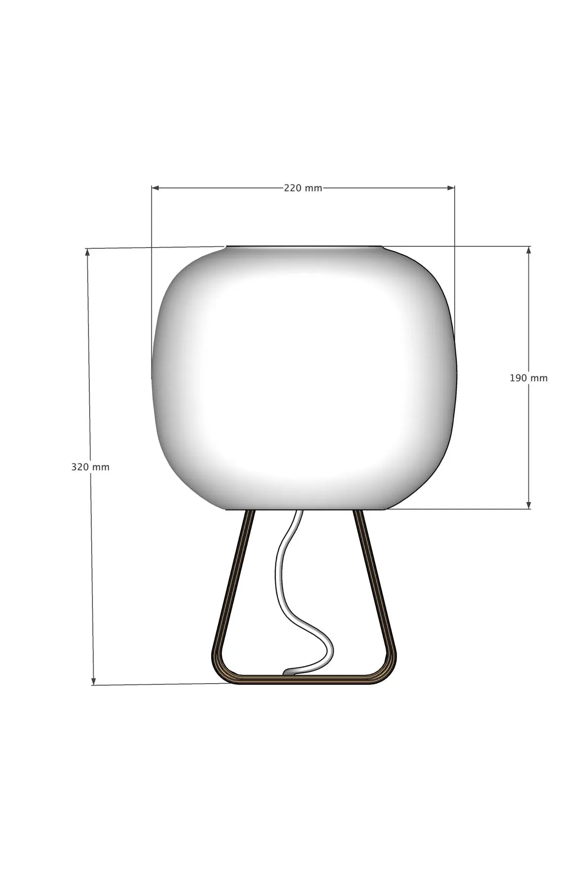 TOAD table lamp