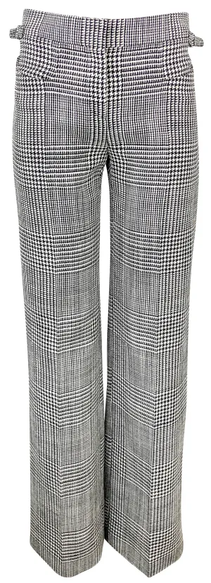 Tom Ford Houndstooth Trousers in Black/White