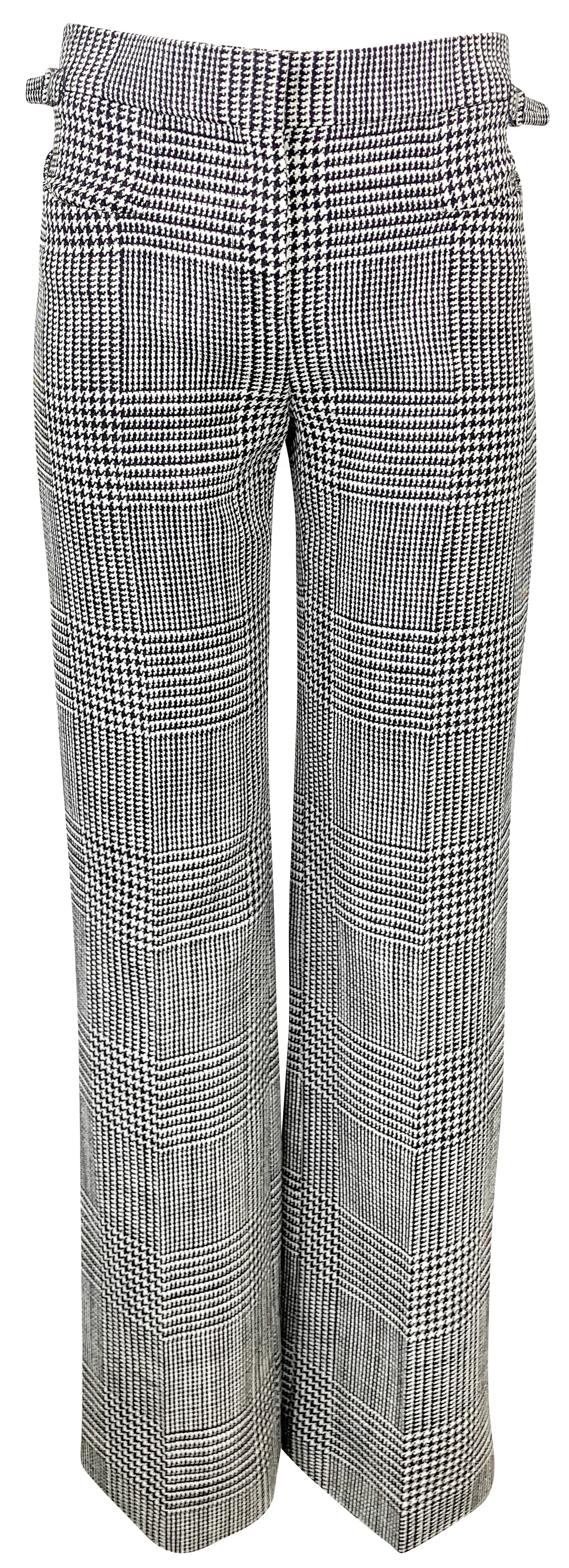 Tom Ford Houndstooth Trousers in Black/White