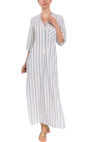 Tracey Caftan - French Crinkle Cotton