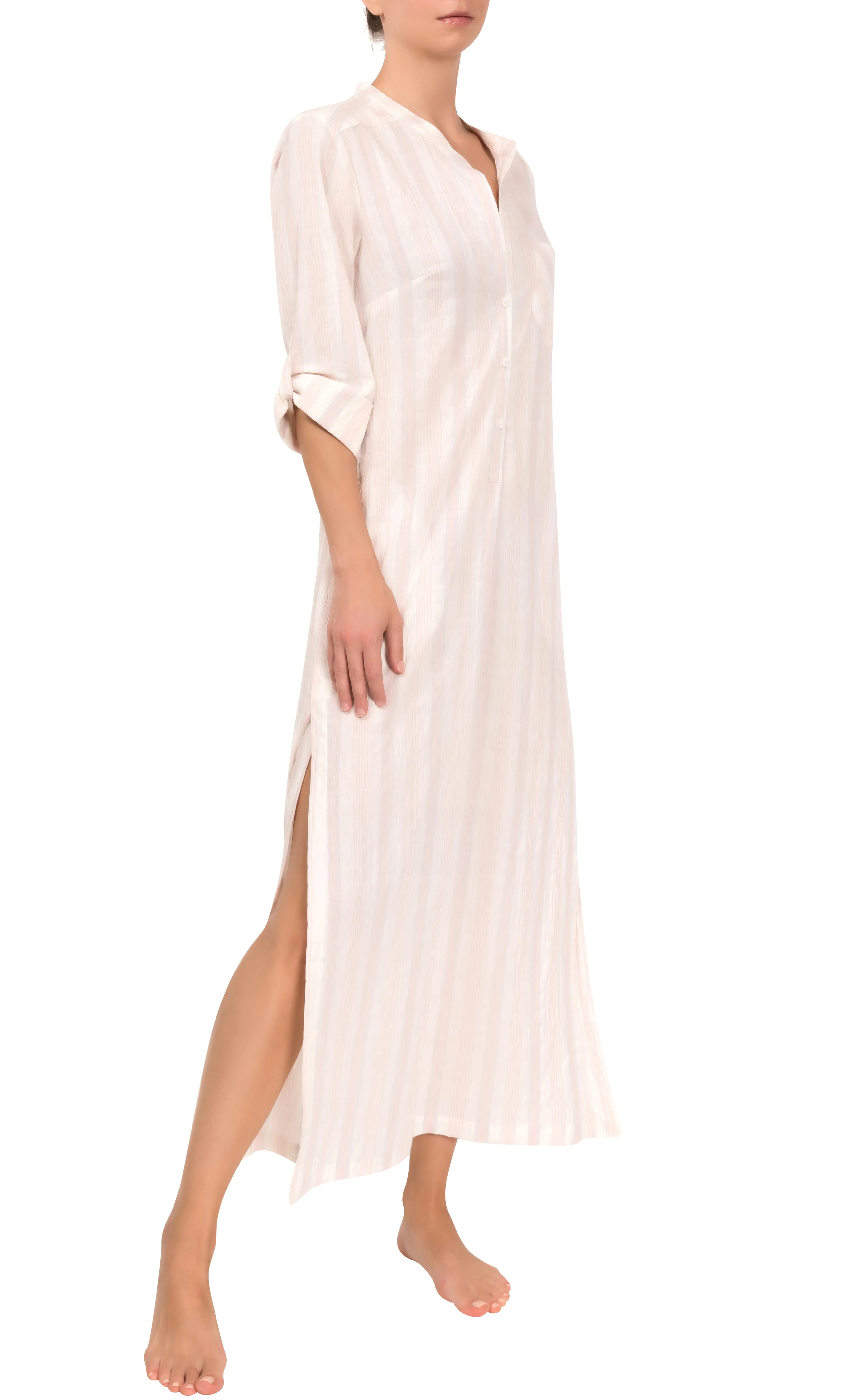 Tracey Caftan - French Crinkle Cotton