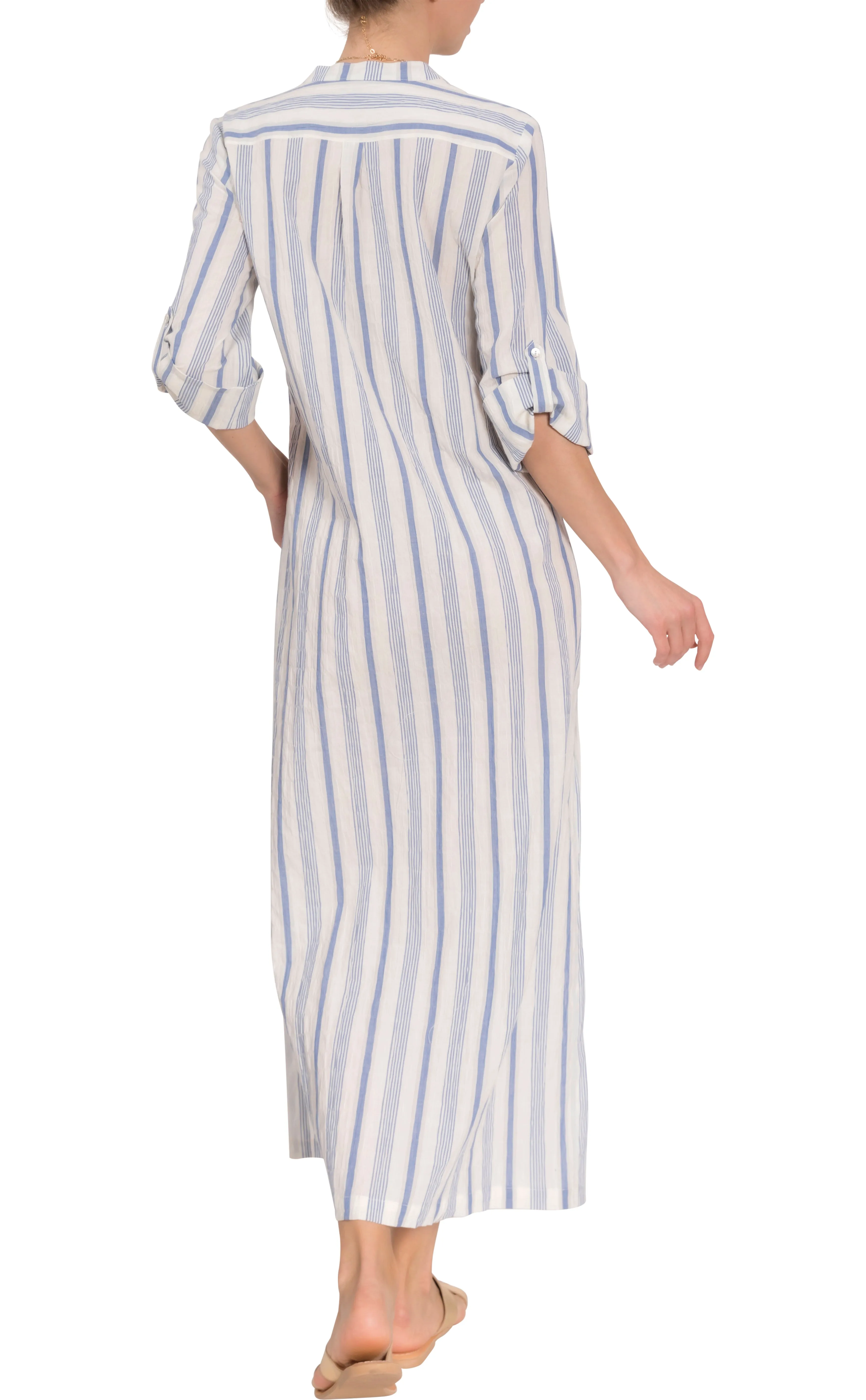 Tracey Caftan - French Crinkle Cotton