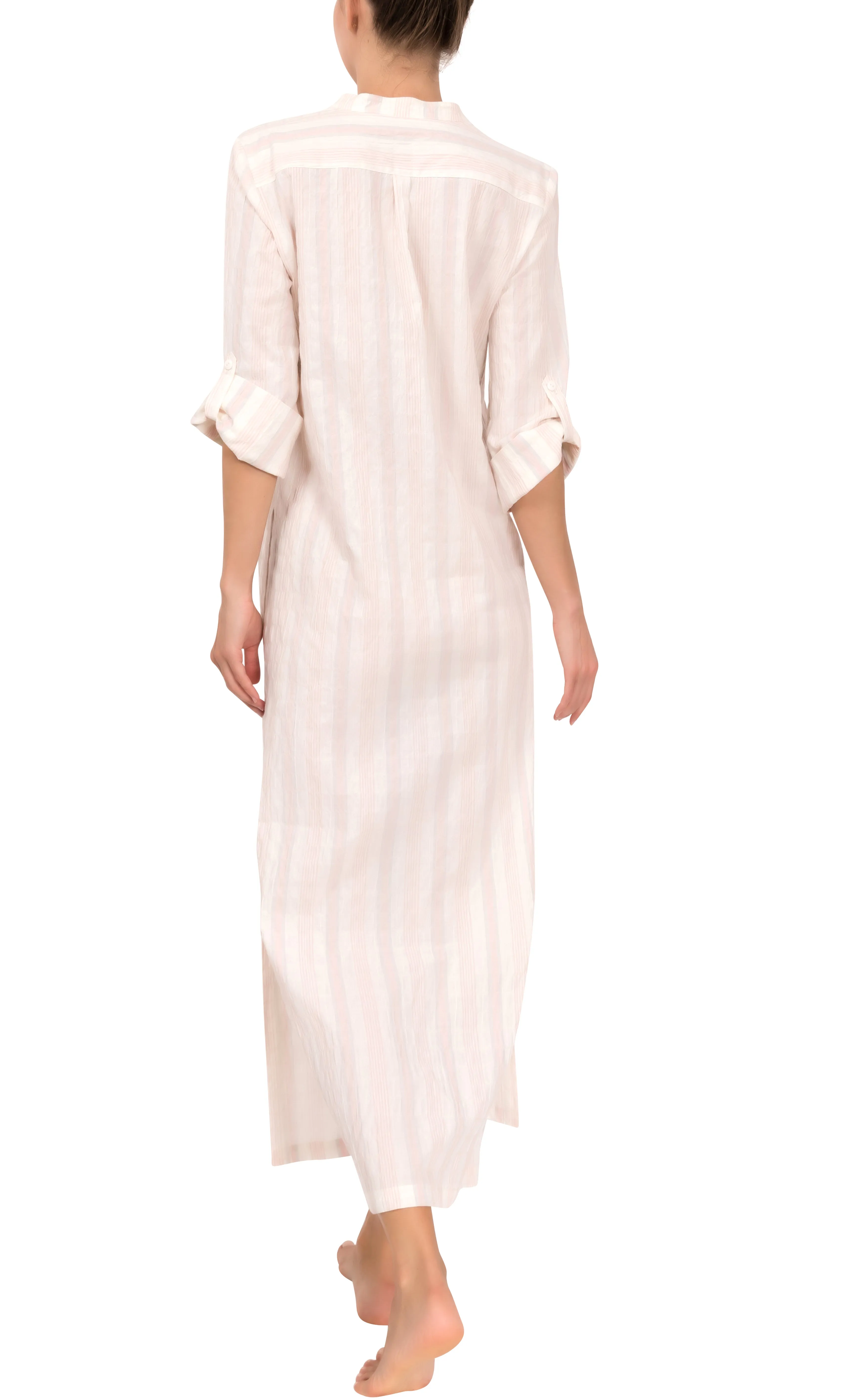 Tracey Caftan - French Crinkle Cotton