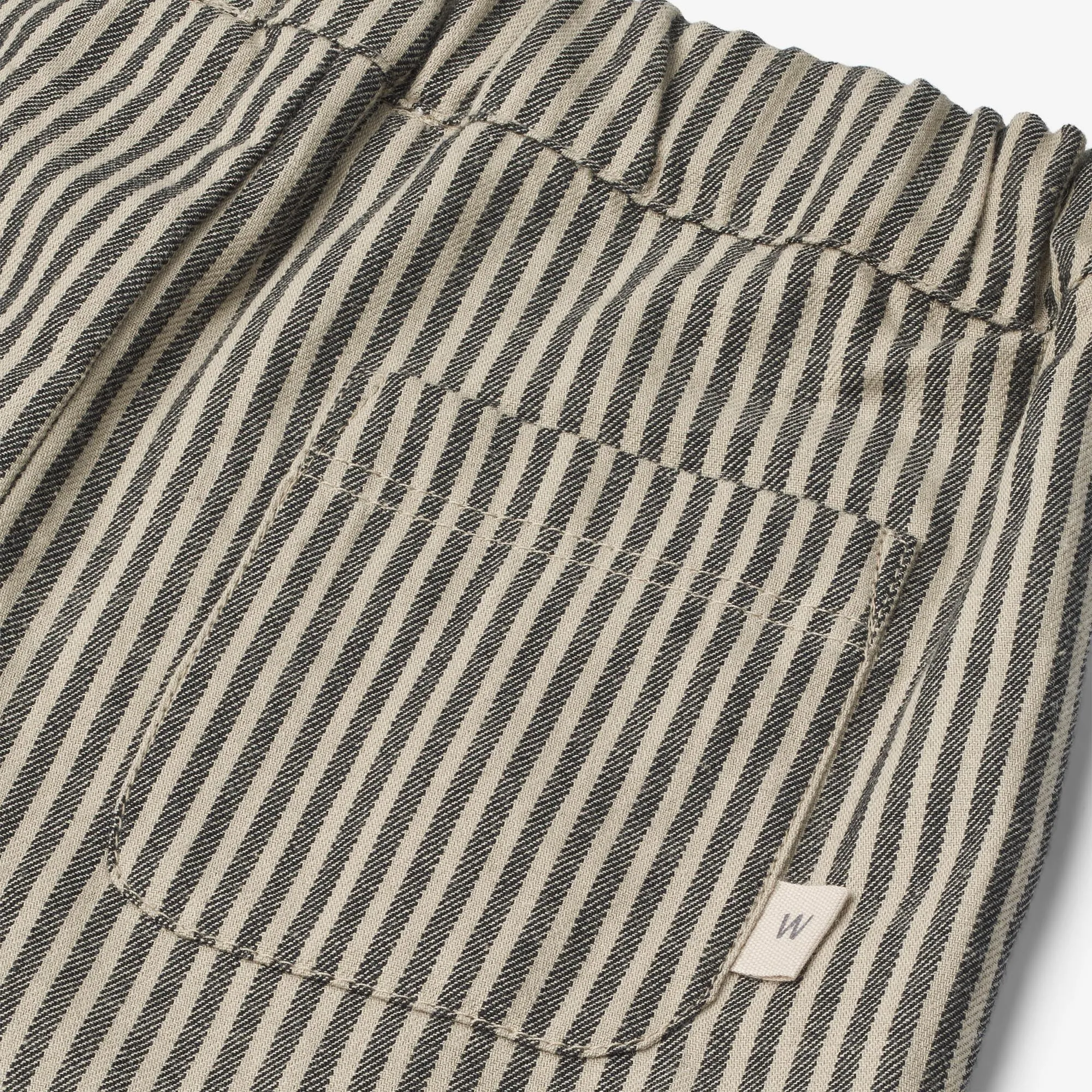 Trousers Andy | Baby - black coal stripe